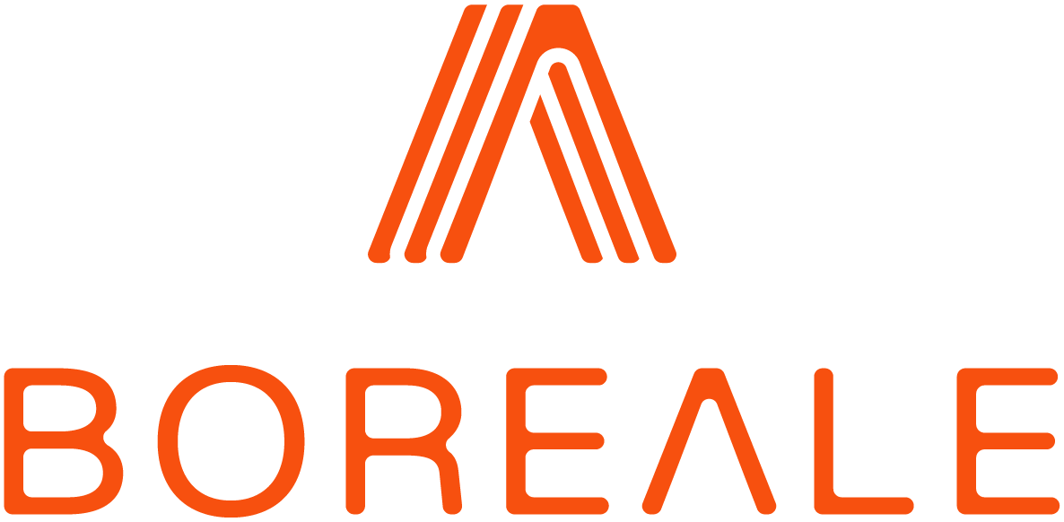 logo orange de boréale toiture